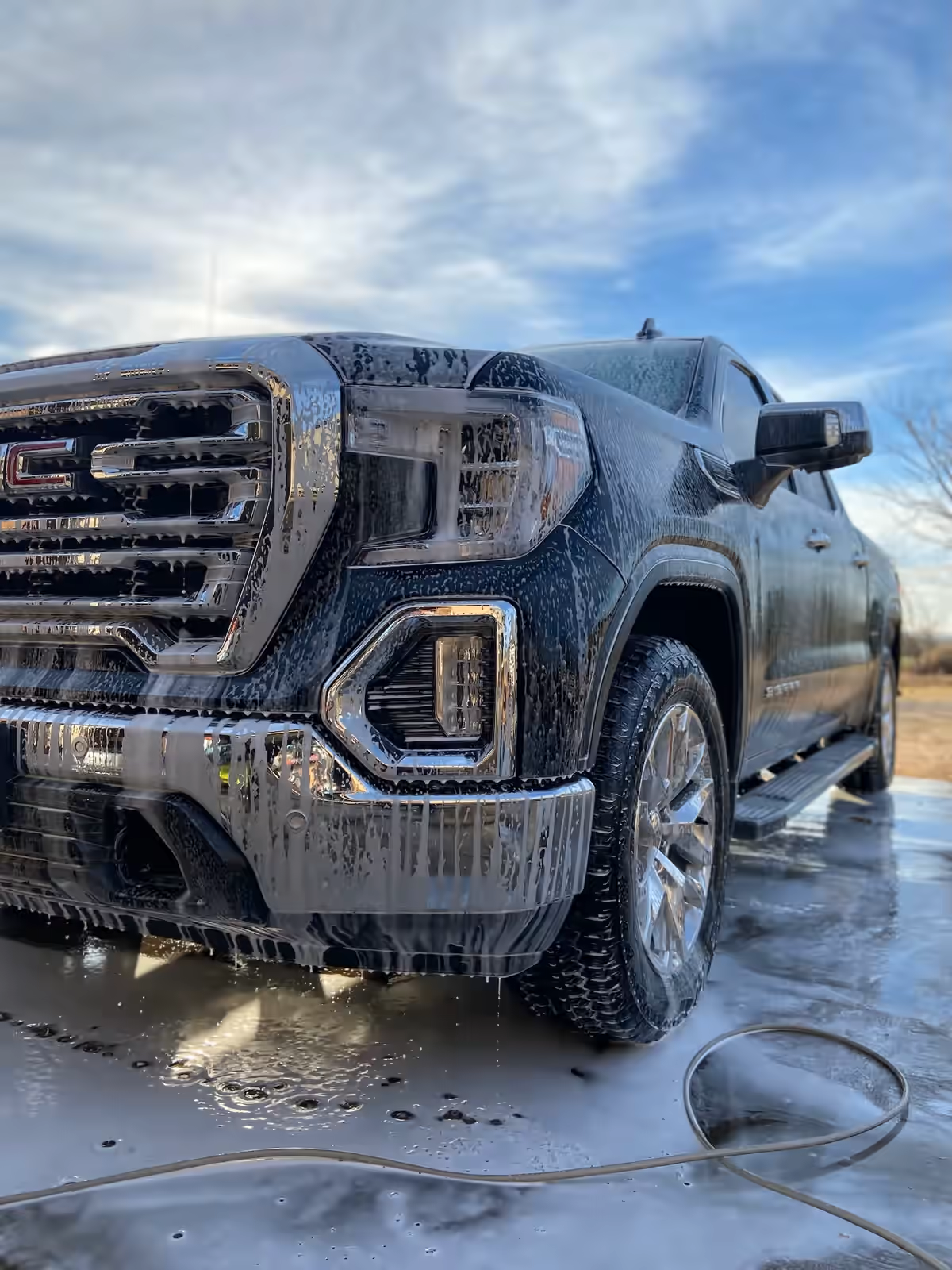 Stratton detailing truck